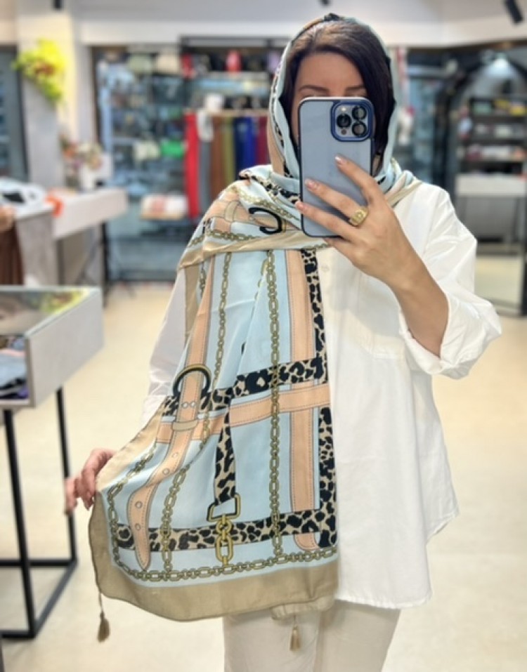 شال هرمس زنجیریcode:534