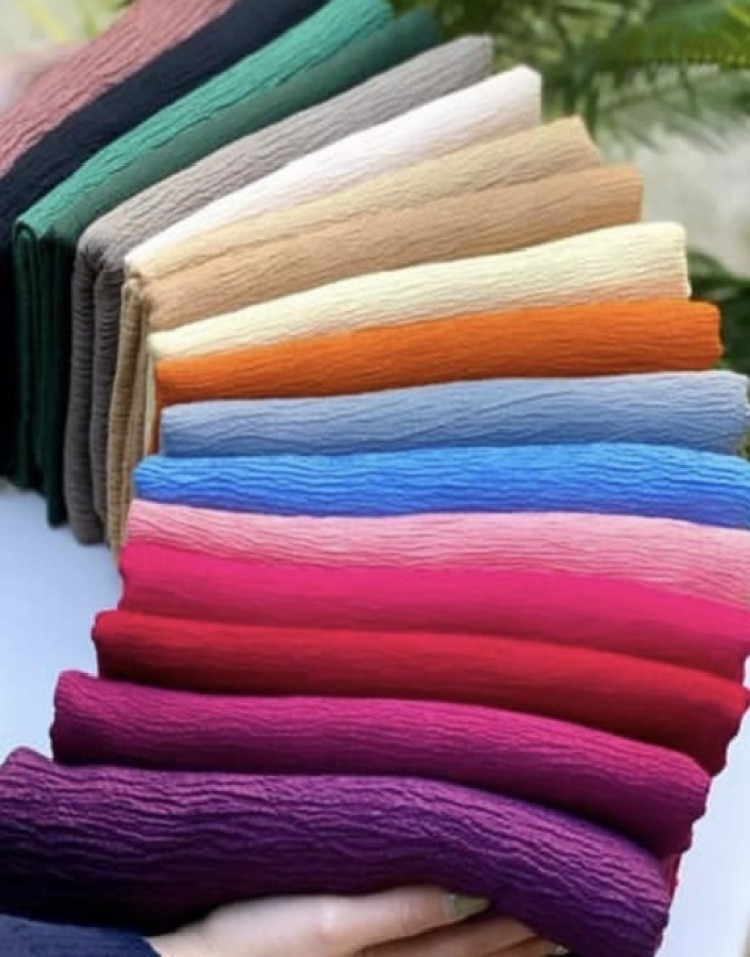 شال نخی چروک فامو code:613