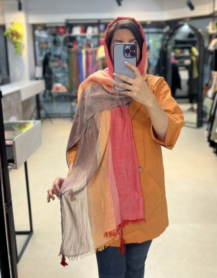 شال لینن لمه وارداتی code:624