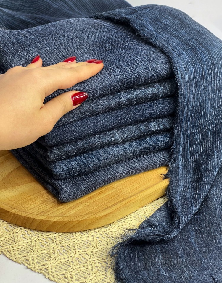 شال میکس سرمه ای وارداتی code:2558