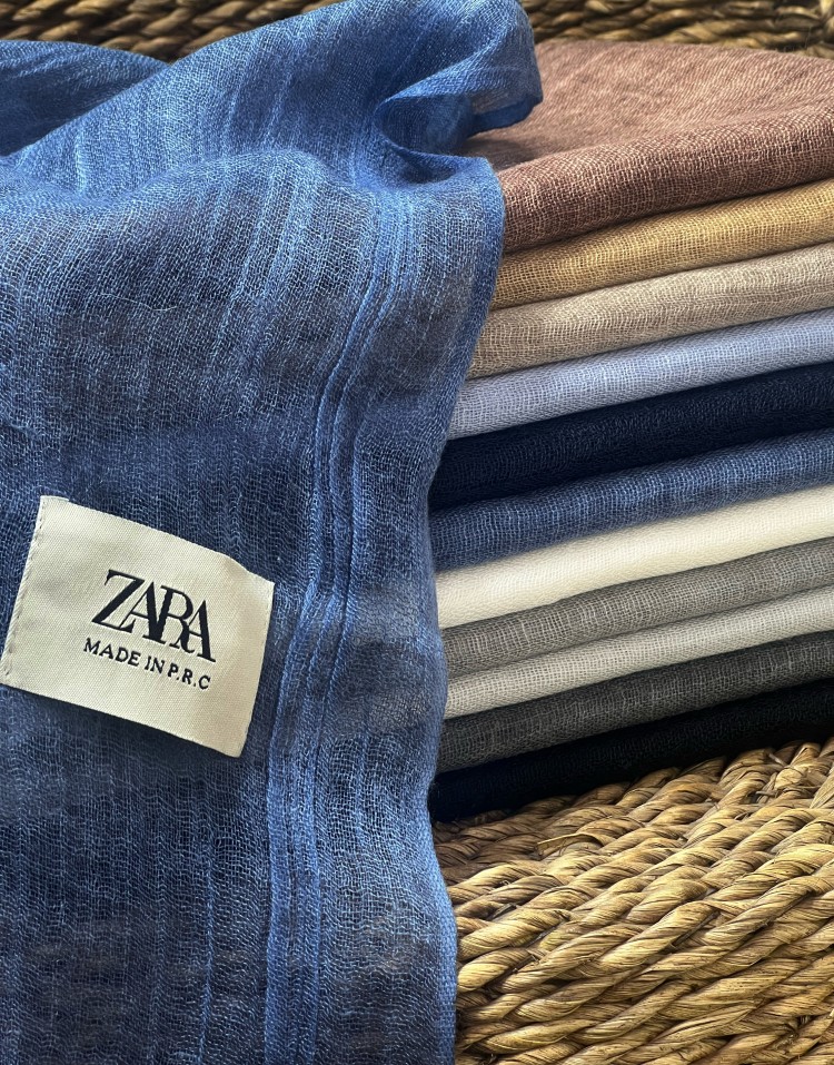 شال کنفی زارا code:2605