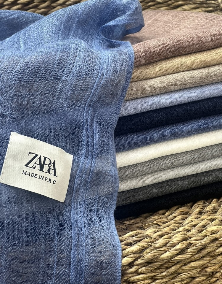 شال کنفی زارا code:2642