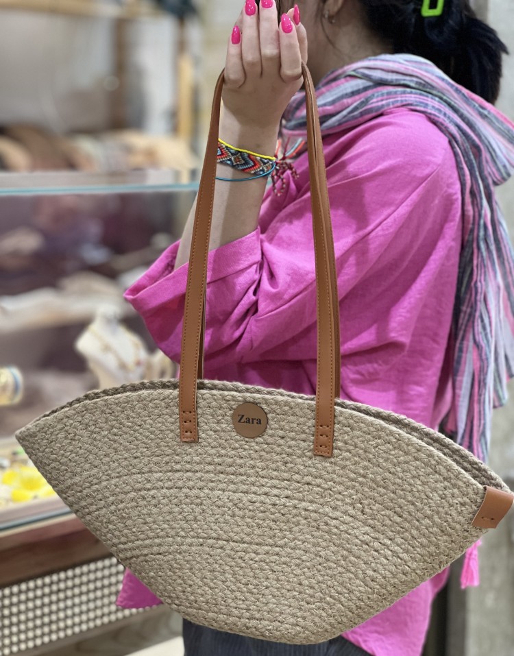 کیف دستبافت کنفی code:2658