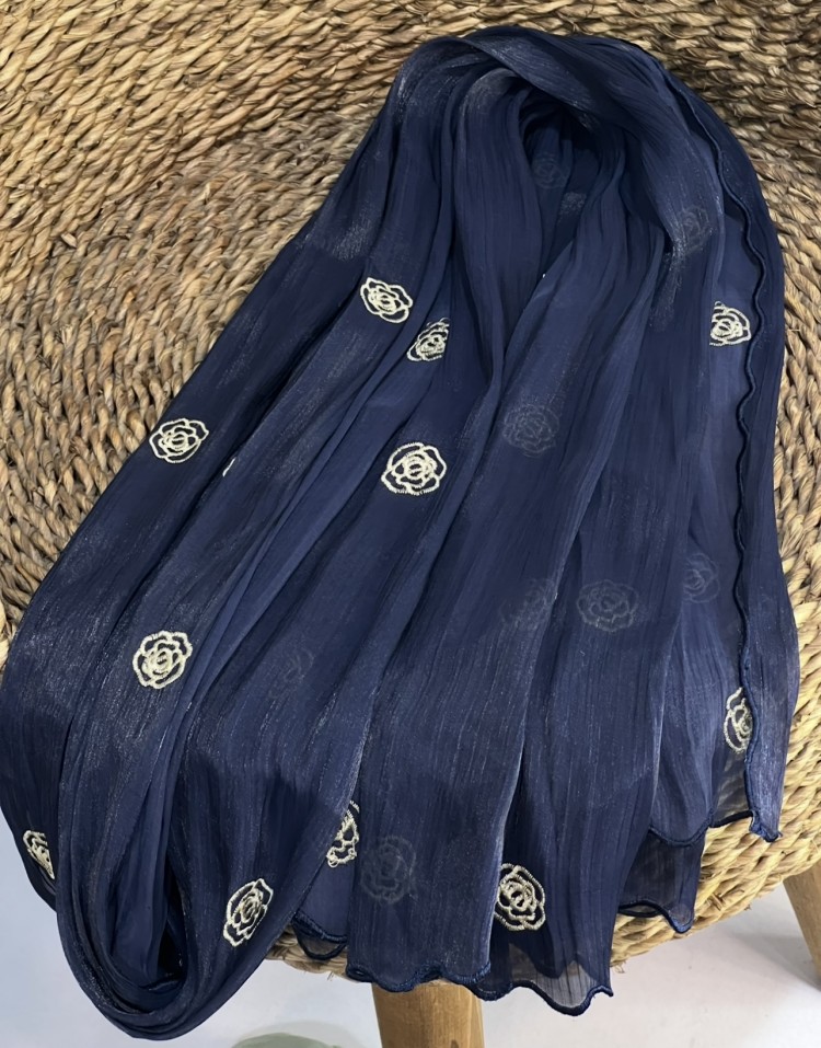 شال ابریشم مزونی وارداتی code:2669
