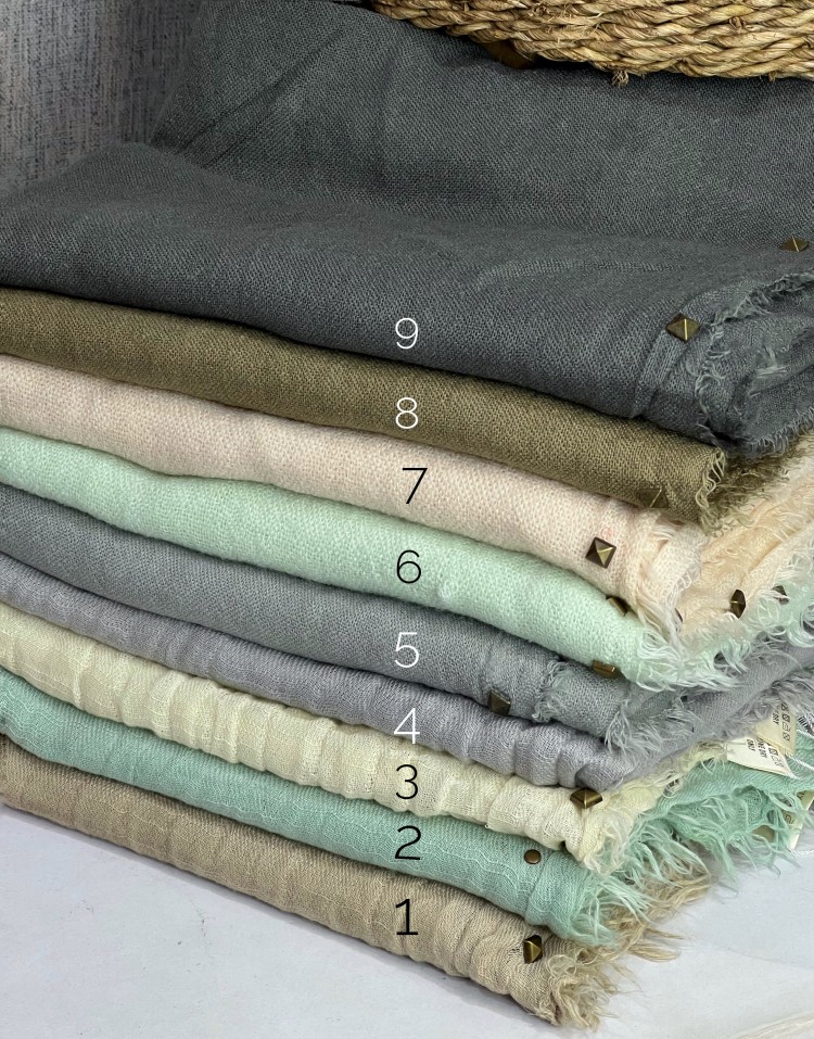 شال منگوله چوبی وارداتی