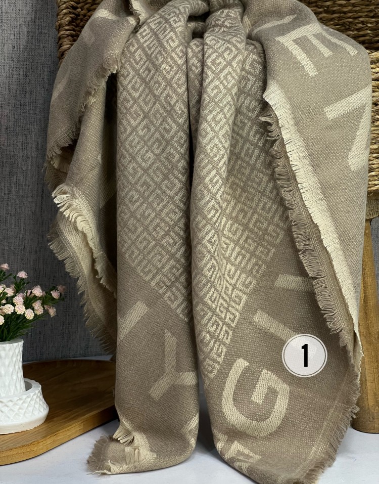 شال حاشیه خز دار وارداتی