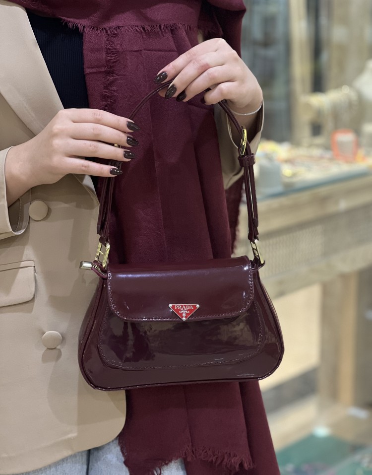 کیف دستی ورنی وارداتی code:2857