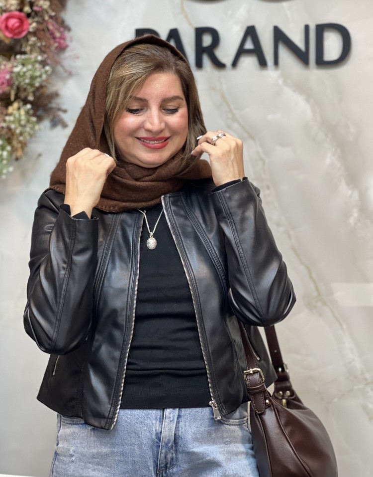 روسری سه گوش موهر دندون موشی وارداتیcode:2891