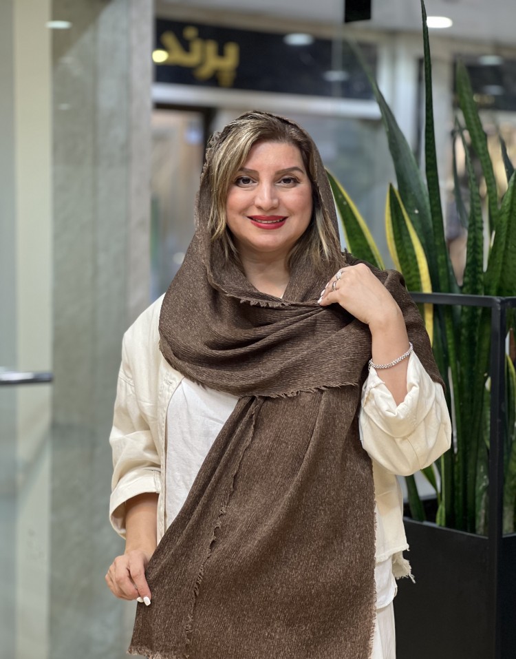شال برفکی  دورریش وارداتی code:۲۸۸۲
