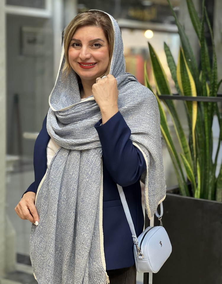 شال پلیسه طرحدار دورگان وارداتی code:2868