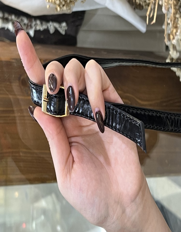 کیف بند چرمی طرح مارک وارداتی