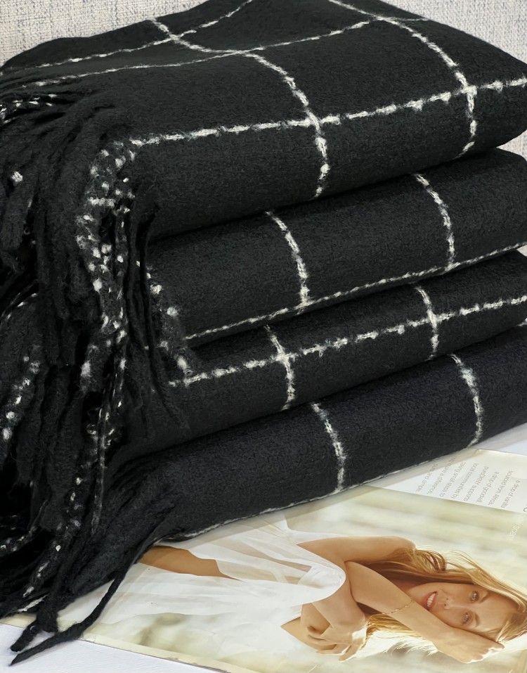 بیگ اسکارف پینترستی چهارخونه وارداتی code:2888