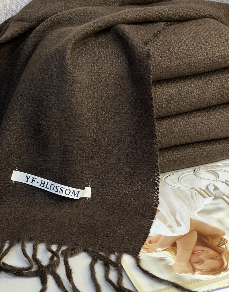 شال موهر قهوه ای وارداتی code:3060