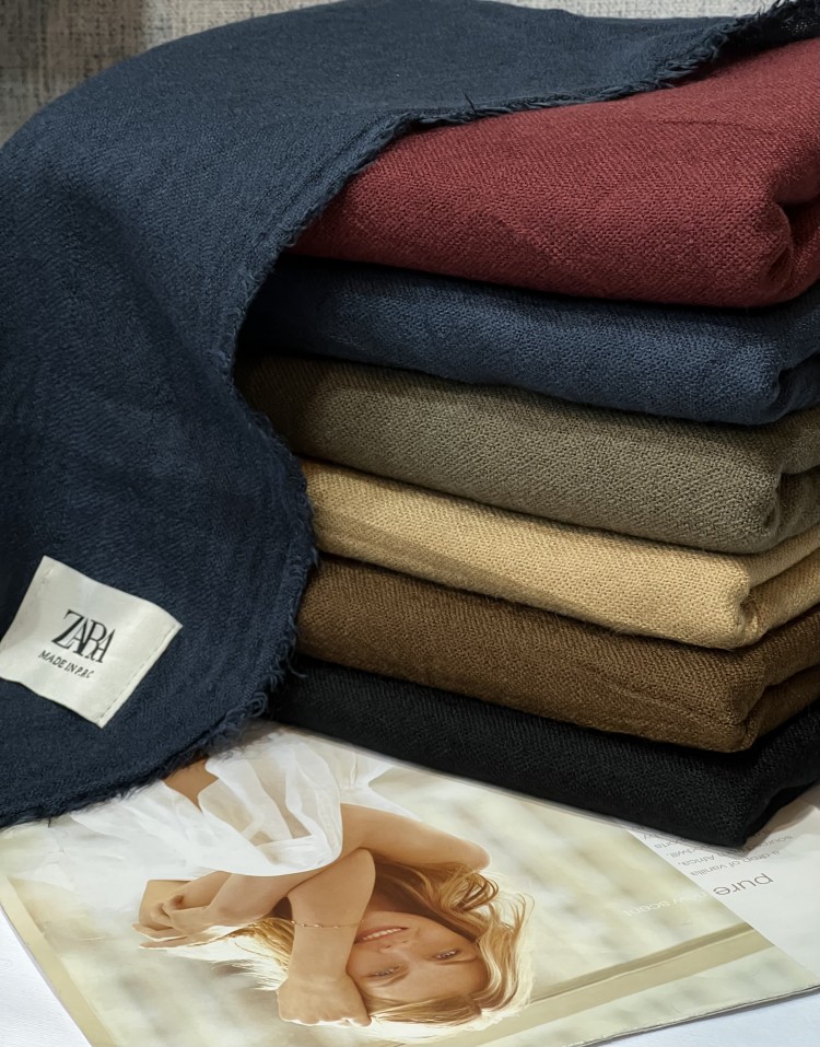 شال کنفی پاییزه زارا وارداتیcode:3011