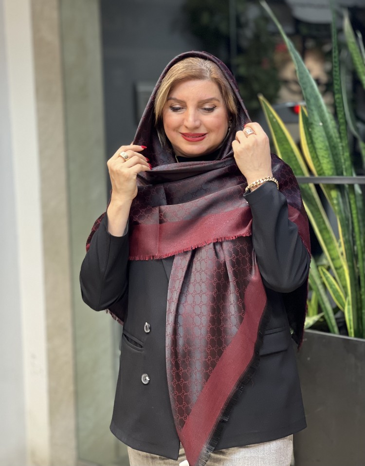 روسری دورو لمه مارک گوچی code:3081
