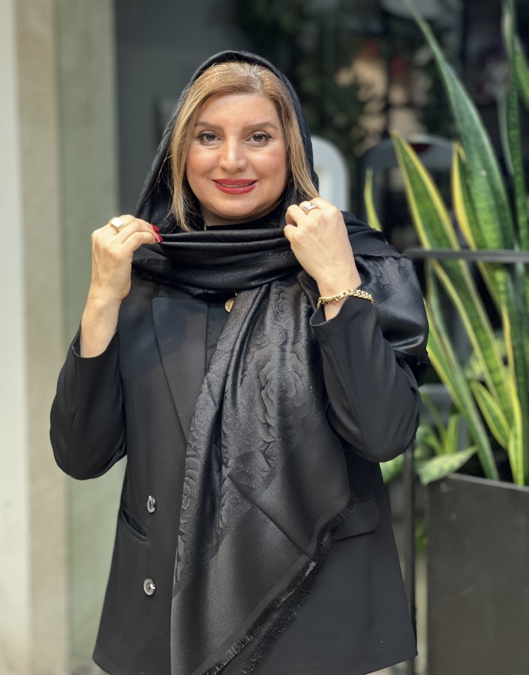 روسری لمه طرحدارcode:3083