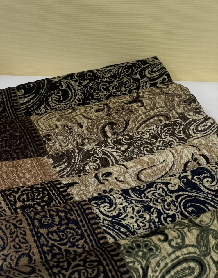 روسری دور‌دست دوز طرح بتجغهcode:3097