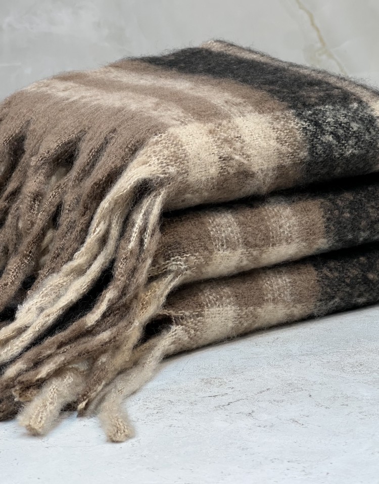 بیگ اسکارف چهار خونه وارداتی code:2893