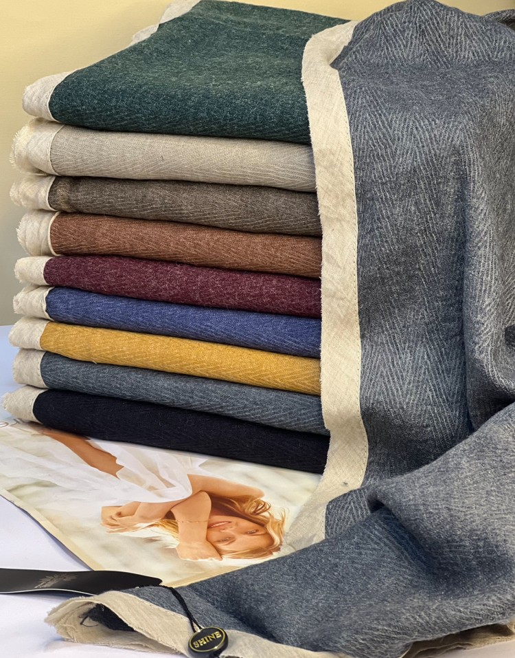 شال پاییزه زاپدار وارداتی code:3107