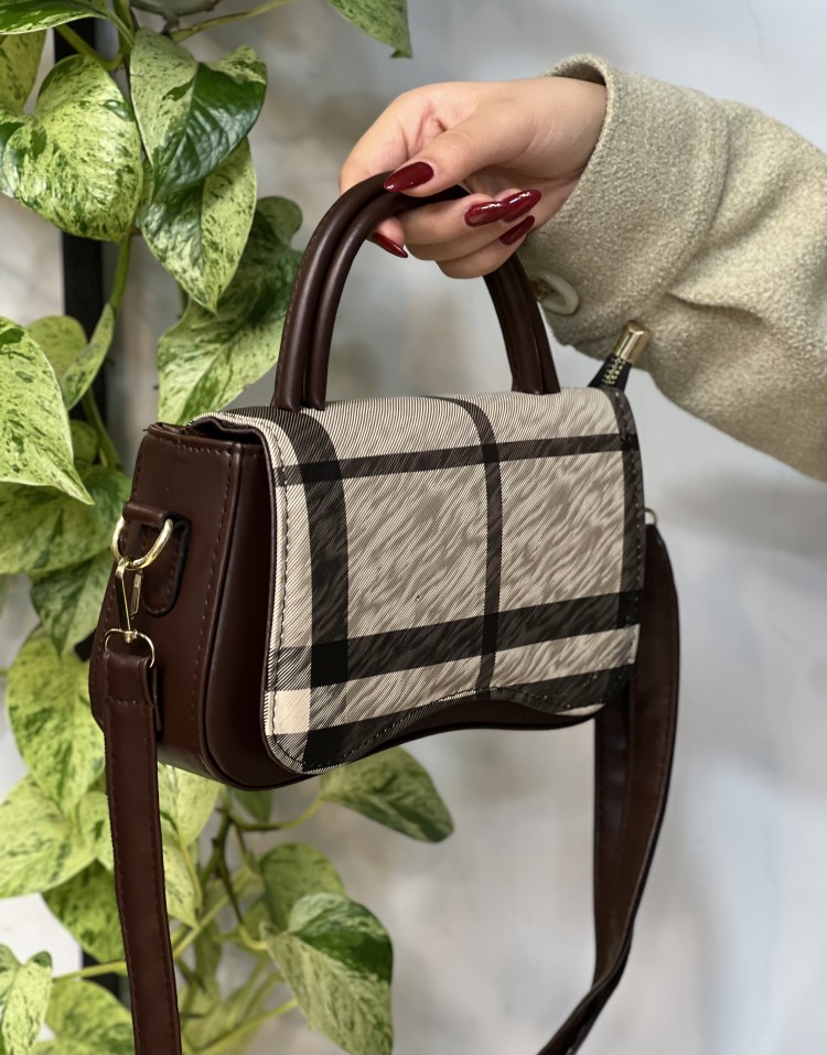 کیف دستی چرمی باربری code:3160