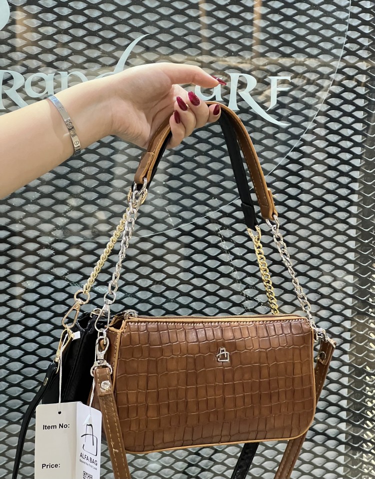 کیف چرمی پوست ماری وارداتی code:3194