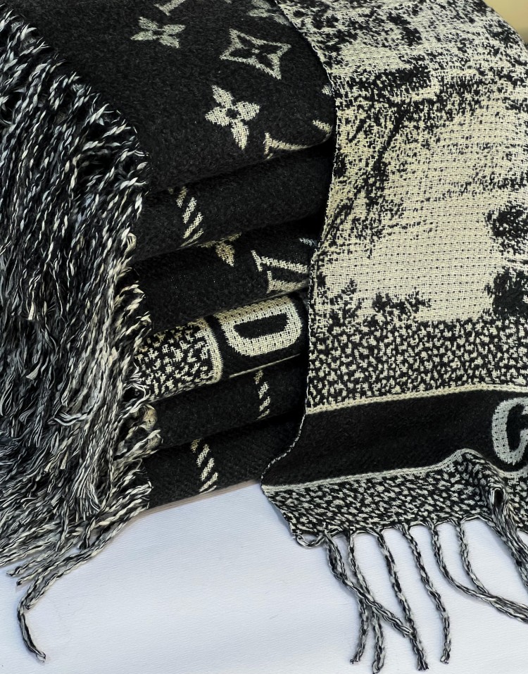 شال کشمیر ریشه دار وارداتی code:3203