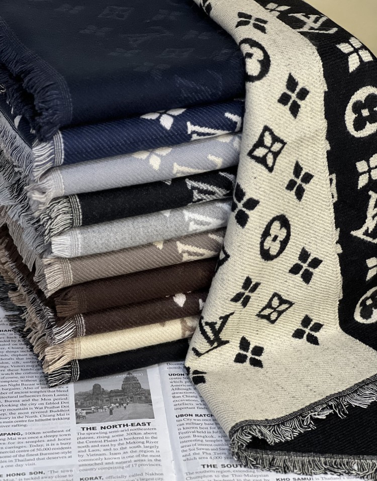 شال کشمیر دورو مارک ال وی وارداتی code:3204