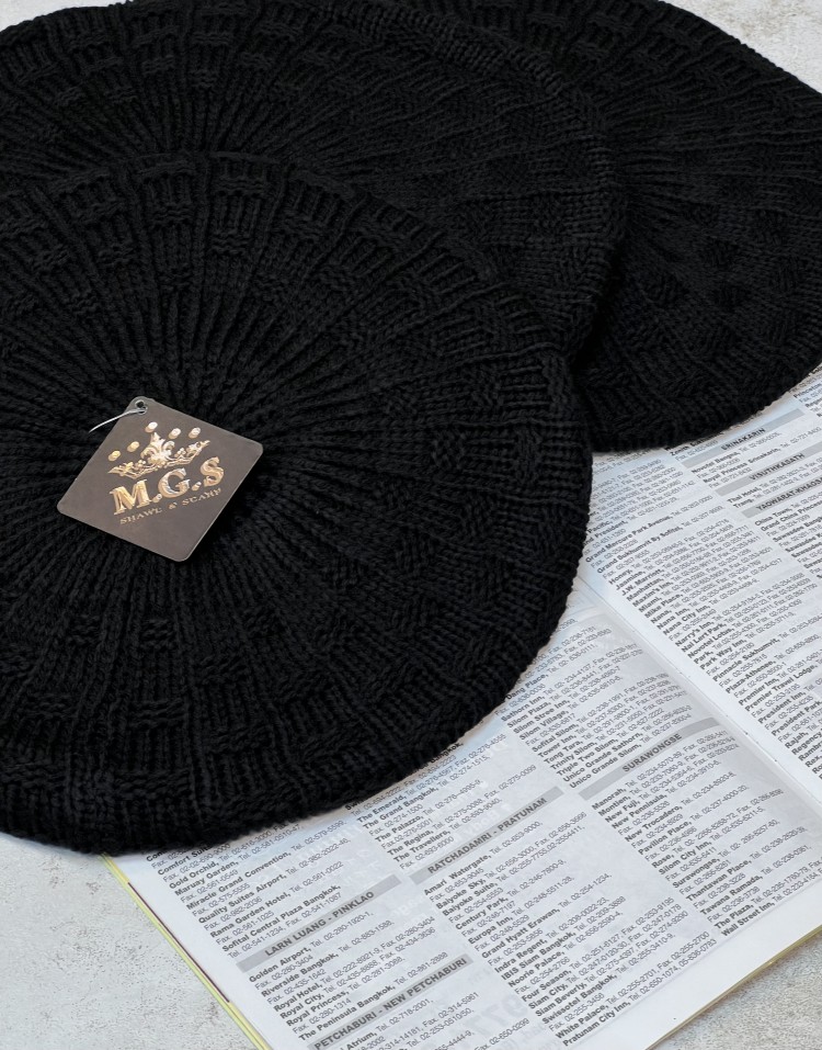 کلاه فرانسوی مشکی code:3210