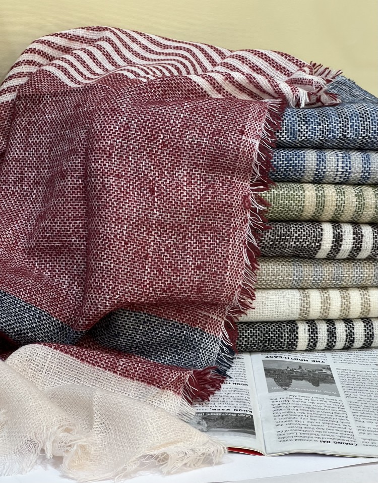 شال کنفی دوریش خطی وارداتی code:3239