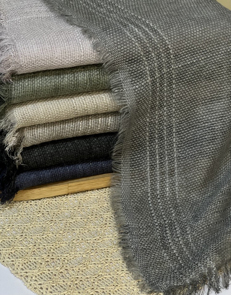 شال کنفی دوریش خطی وارداتی  code:3251