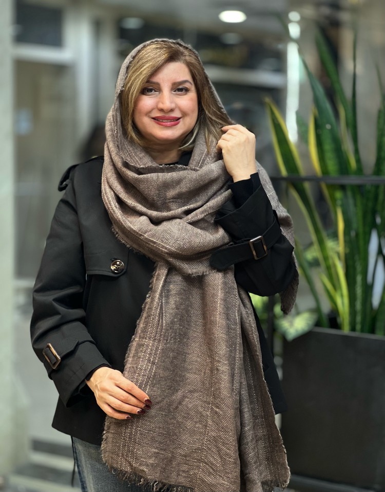 شال کنفی دوریش حاشیه لمه وارداتی code:3255