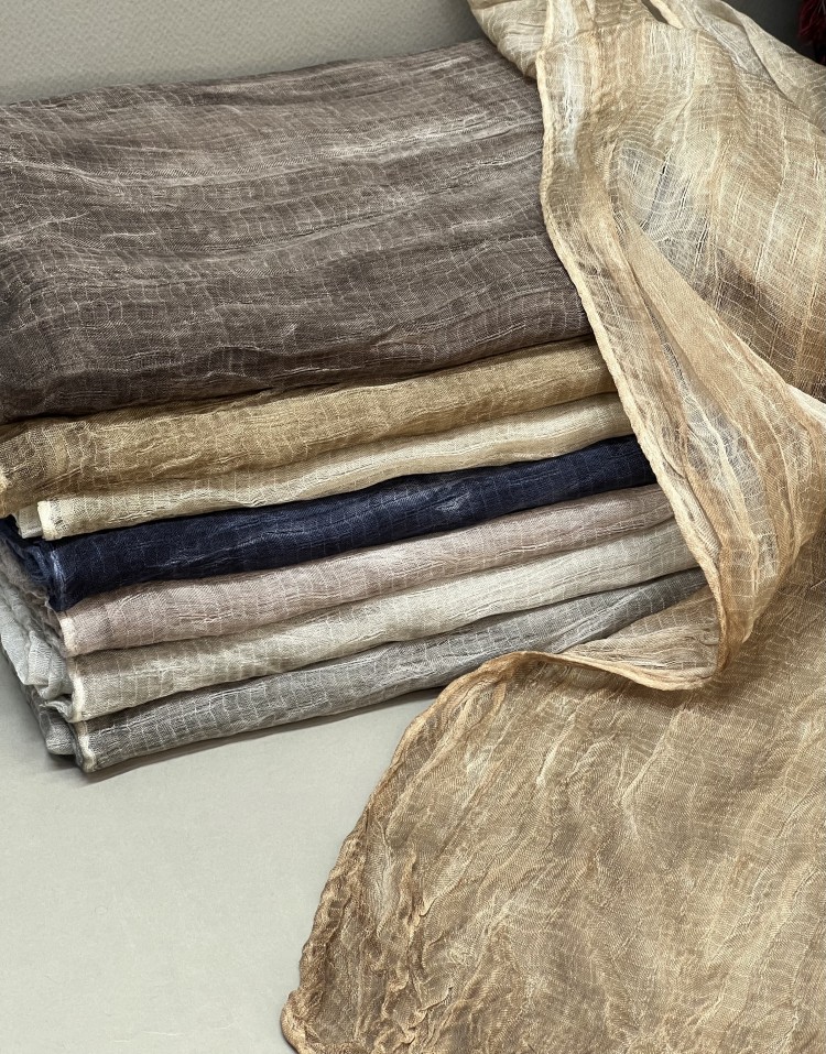 شال حریر نخ سنگشور وارداتی(مانیا) code:3302