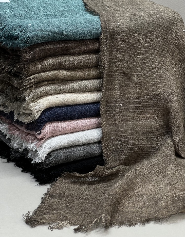 شال کنفی پولکی وارداتیcode:3303