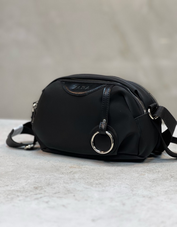 کیف برزنتی مشکی زاراcode:3333