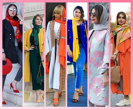 آموزش ست کردن رنگ شال با مانتو (صفر تا 100)1