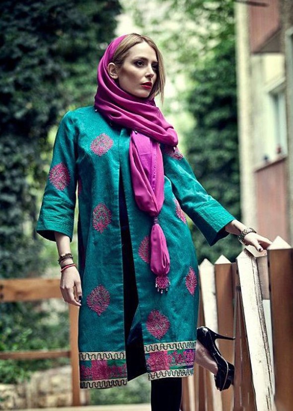 آموزش ست کردن رنگ شال با مانتو (صفر تا 100)5